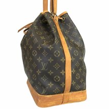 【1円～】ルイヴィトン LOUIS VUITTON バッグ ショルダーバッグ ノエ M42226 レザー ブラウン モノグラム 中古_画像3