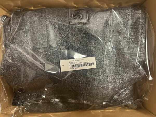 Supreme x MM6 Maison Margiela Foil Box Logo Hooded Sweatshirt 