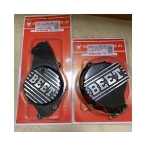 【即決価格】BEET スターターカバー（ブラック）＋ジェネレーターカバー（ブラック）/CBR400F・CBX400F 0401-H02-04+0402-H02-04