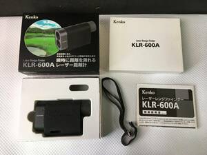 siP945 送料無料 ジャンク 未検品 Kenko レーザー距離計 ゴルフ用 KLR-600A ※本体汚れ有