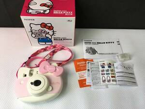 sfP942 送料無料 FUJIFILM チェキ instaxmini HELLO KITTY ※フィルム欠品 傷・汚れ有