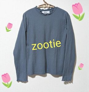 【zootie】メロウリブカットソー　Mサイズ