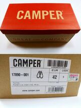 カンペール CAMPER 箱付 綺麗め シューズ スニーカー スリッポン くつ 靴 カジュアル 布 42 チェック メンズ [868602]_画像10