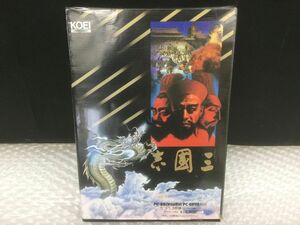 YS375-60-M【PCゲームソフト】三國志 三国志 PC-8801 PC-88VA対応 5 2D3枚組 コーエー KOEI 中国歴史/説明書付属品ありt