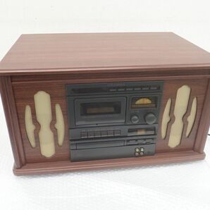 D334-140 COLUMBIA コロムビア GP-38 マルチプレーヤー レコード/CD/ラジオ/カセット 2000年製 中古現状品 直接引き取り歓迎の画像1