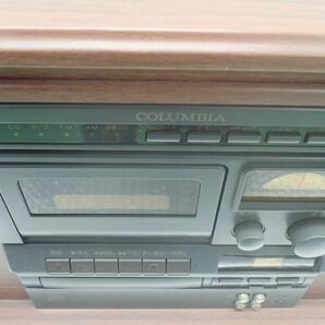 D334-140 COLUMBIA コロムビア GP-38 マルチプレーヤー レコード/CD/ラジオ/カセット 2000年製 中古現状品 直接引き取り歓迎の画像10