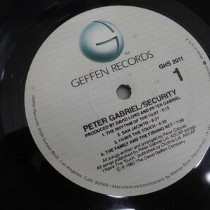 D354-80 24 LPレコード Peter Gabriel ピーター・ガブリエル GHSP-2035/Plays Live/SECURITY/SO (ジェネシス・GENESIS)の画像9