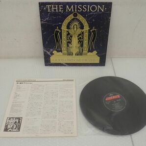 D385-80 ⑤LPレコード The Mission ザ・ミッション GODS OWN MEDICINE (青い審判) 25PP-203 ゴシック・ロックの画像4