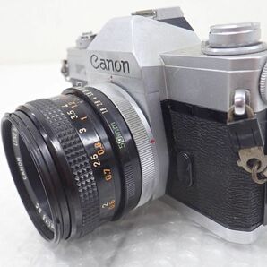 D380-60 Canon キャノン FTb QL フイルムカメラ シルバーボディ、レンズ CANON LENS FD 50mm 1:1.8 SCの画像7