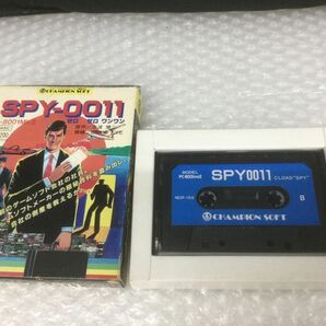 D434-60-M【希少 レア】パソピア7 SPY-0011 チャンピオンソフト アドベンチャーゲーム SPY0011 スパイ PASOPIA7 PC-8001MK2 カセット/tの画像4