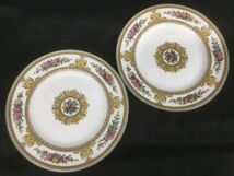 D431-80【中古食器まとめ】ウェッジウッド コロンビアエナメル カップソーサー 中皿 プレート/WEDGWOOD フロレンティーン ターコイズ/黒壺t_画像8