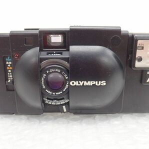 D399-60-M OLYMPUS XA2 D.ZUIKO 35mm F3.5 A11 フラッシュ 単焦点 広角 コンパクトフィルムカメラ オリンパス 中古現状品の画像3