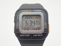 D518-60-M　CASIO カシオ　SPORTS GEAR SDB-100J　3256　メンズ腕時計 中古稼働品　スポーツギア　ランニング ウォーキング_画像1