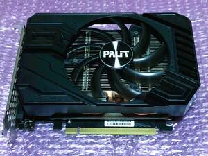 PALIT GTX1660 SUPER STORMX DDR6 6G DVI/HDMI/DP 中古品 製品コード：NE6166S018J9-161F 1660Super