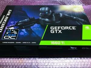 玄人志向 GALAKURO GAMING GTX1660Ti 6G 中古品 GTX 1660 Ti PCI-E 6GB GDDR6 192Bit