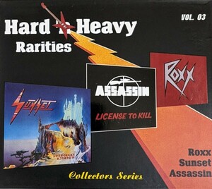 V.A. Roxx / Sunset / Assassin　US　Heavy Metal Hard Rock　ヘヴィメタル ハードロック　輸入盤CD　スリップケース VOL.3