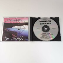 Nomicon / Sarnath　Finland　Death Heavy Metal　デスメタル ヘヴィメタル　輸入盤SPIRIT CD_画像5