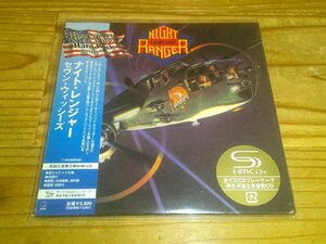 紙ジャケSHM-CD：NIGHT RANGER ナイト・レンジャー セヴン・ウィッシーズ：帯付