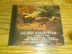 CD：GRAND ENCOUNTER 2 DEGREES EAST 3 DEGREES WEST JOHN LEWIS グランド・エンカウンター ジョン・ルイス：旧規格