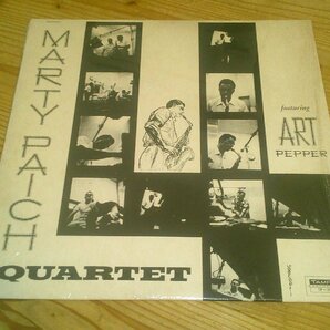 LP：MARTY PAICH QUARTET WITH ART PEPPER マーティ・ペイチ アート・ペッパー：US盤：シュリンク付の画像1