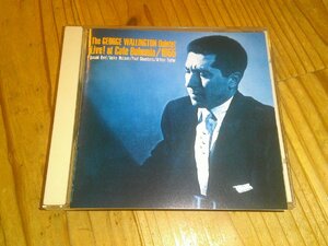 CD：THE GEORGE WALLINGTON QUINTET LIVE! AT CAFE BOHEMIA 1955 ジョージ・ウォーリントン・ライヴ・アット・カフェ・ボヘミア：旧規格