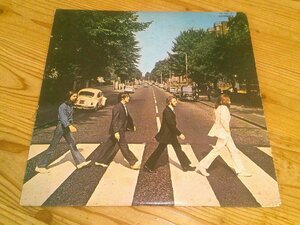 LP：THE BEATLES ABBEY ROAD アビイ・ロード ビートルズ：AP-8815