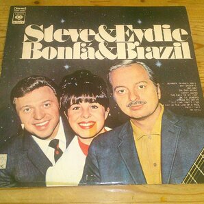 LP：STEVE AND EYDIE, BONFA AND BRAZIL スティーブとイーディ ボサ・ノバを歌う Steve Lawrence Eydie Gorme LUIZ BONFAの画像1