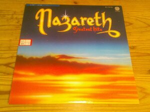 LP：NAZARETH GREATEST HITS ラブ・ハーツ ナザレスの逆襲