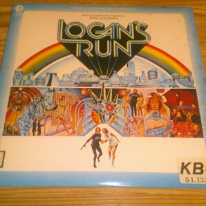 LP：LOGAN'S RUN ローガンズ・ラン オリジナル・サウンドトラック サントラ JERRY GOLDSMITH ジェリー・ゴールドスミの画像1