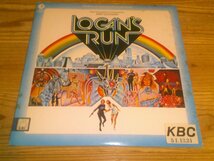 LP：LOGAN'S RUN ローガンズ・ラン オリジナル・サウンドトラック サントラ JERRY GOLDSMITH ジェリー・ゴールドスミ_画像1