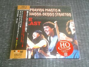 紙ジャケHQ CD：PRAYING MANTIS プレイング・マンティス & ポール・ディアノ, デニス・ストラットン ライブ：帯付