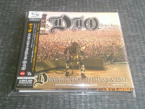 SHM-CD：DIO ディオ ライヴ・アット・ドニントン 83 & 87：帯付：2枚組：デジパック仕様