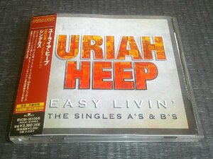 CD：URIAH HEEP ユーライア・ヒープ シングルス：帯付：2枚組：43曲