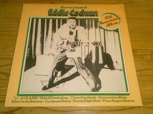 LP：THE VERY BEST OF EDDIE COCHRAN エディ・コクラン：ベスト16曲：UK盤