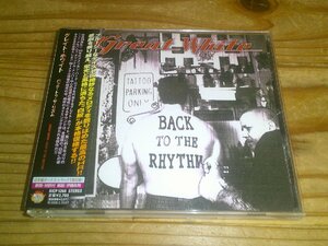 CD：GREAT WHITE グレイト・ホワイト バック・トゥ・ザ・リズム：帯付：ボーナストラック付き：ステッカー付き