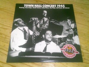 LP：TOWN HALL CONCERT 1945 KRUPA VENTURA WILSON ジーン・クルーパ：US盤 Gene Krupa Teddy Wilson Stuff Smith他