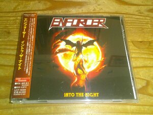 CD：ENFORCER エンフォーサー イントゥ・ザ・ナイト：帯付：ボーナストラック付き3曲