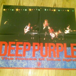 LP：DEEP PURPLE THE HOUSE OF BLUE LIGHT ハウス・オブ・ブルー・ライト ディープ・パープル：帯付：ポスター付きの画像2