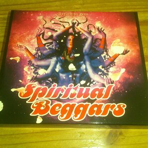 CD：SPIRITUAL BEGGARS スピリチュアル・ベガーズ リターン・トゥ・ゼロ：アウターケース付き：ポスター付き：ステッカー付きの画像2