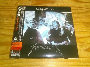 紙ジャケCD：METALLICA メタリカ ガレージ・インク：帯付：2枚組