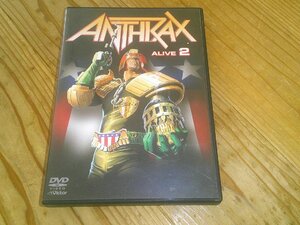 DVD+CD：ANTHRAX ALIVE 2 アンスラックス アライヴ2