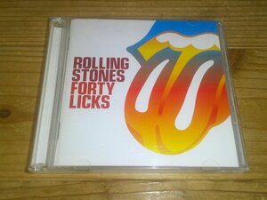 ●即決！CD：ROLLING STONES FORTY LICKS ローリング・ストーンズ フォーティー・リックス：2枚組40曲ベスト