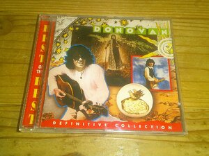 ●即決！CD：DONOVAN DEFINITIVE COLLECTION ドノヴァン：21曲ベスト