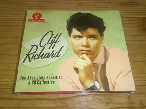 CD：CLIFF RICHARD The Absolutely Essential 3cd Collection クリフ・リチャード：3枚組60曲：デジパック仕様