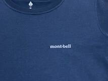 モンベル mont-bell ＃1114111 WIC.T ワンポイントロゴ Women's M ウィックロン Tシャツ ポリエステル 速乾_画像2