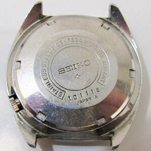 セイコー 5 アクタスSS SEIKO ５ ACTUS SS 23 JEWELS 6106-7520 23石 オートマチック 稼働品 kdKTの画像6