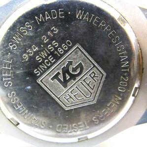 TAG HEUER タグホイヤー プロフェッショナル 934.213 腕時計 クォーツ 不動品 電池切れ 現状渡し kdKTの画像6