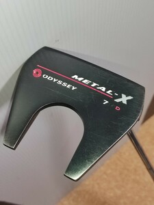 状態良好 オデッセイ METAL X 7 MID 約41インチ 中尺 長尺 パター メタル エックス ○093