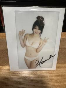 ワイドチェキ　山田かな　トレカ　2 直筆サイン入り 