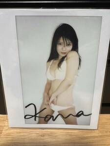 ワイドチェキ　山田かな　トレカ　直筆サイン入り 2